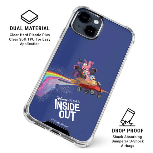 Disney Inside Out Joy and Bing Bong iPhone 14 Clear Case